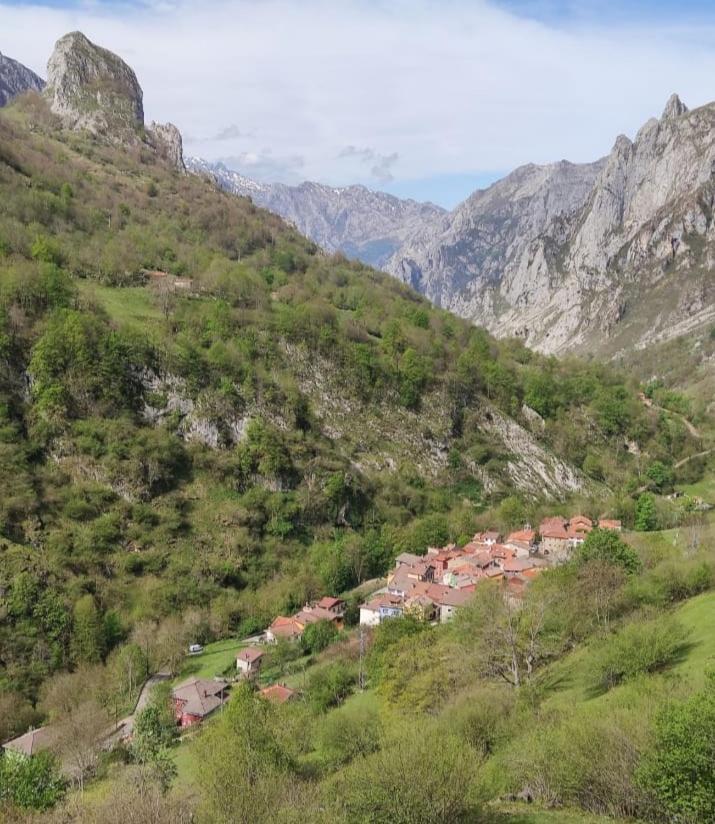 הוילה La Casina De Tielve De Cabrales Dentro Del Parque Nacional Picos De Europa מראה חיצוני תמונה